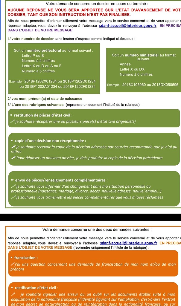 Recours ajournement Sdanf Naturalisation Par Décret Démarches