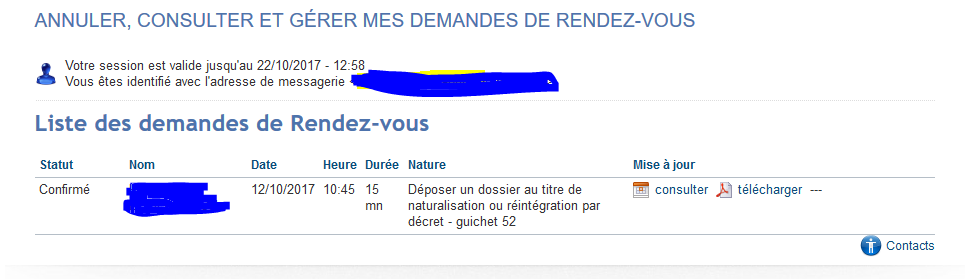 Rdv simple naturalisation