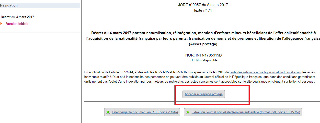 Liste des décrets de NATURALISATION 2024 Naturalisation Par Décret
