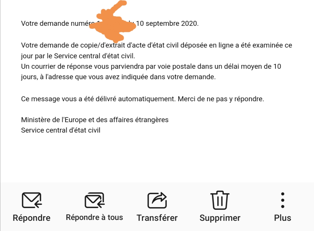 FORUM 1 NATURALISATION PAR MARIAGE Étapes et délais 2020/2021 numéro 14024