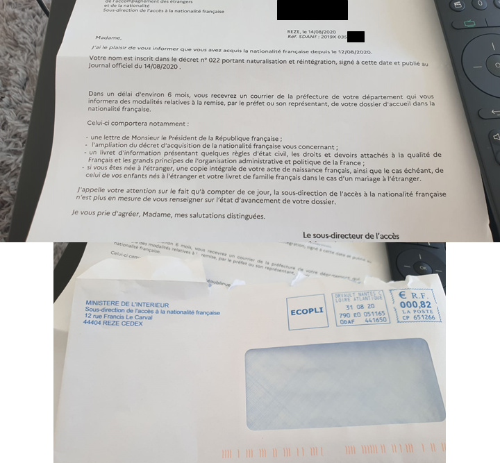 FORUM 2 NATURALISATION PAR DECRET Étapes ADN + CNI + Passeport