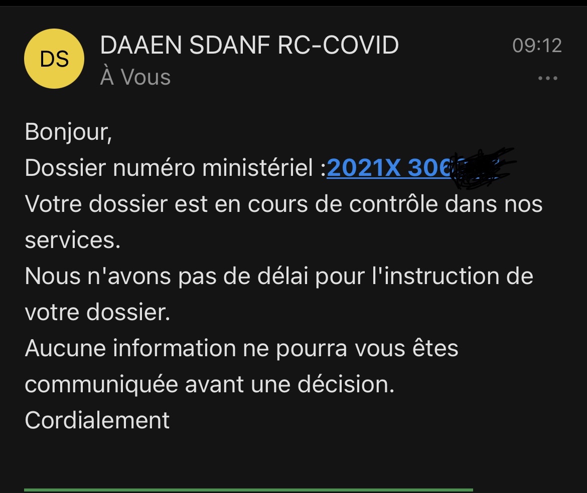 FORUM 1 NATURALISATION PAR DECRET Suivi de dossier SDANF & SCEC